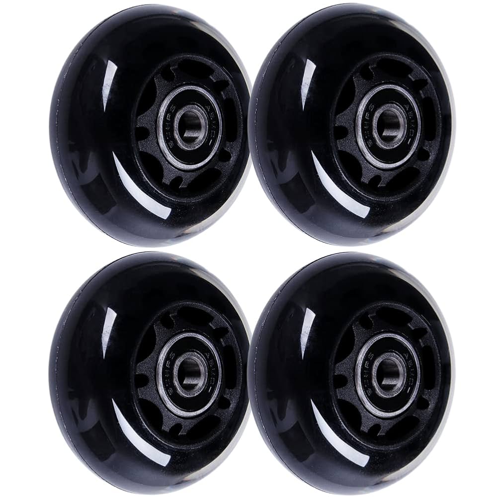 Amazon | AOWISH 64mm インラインスケートホイール 64mm x 24mm